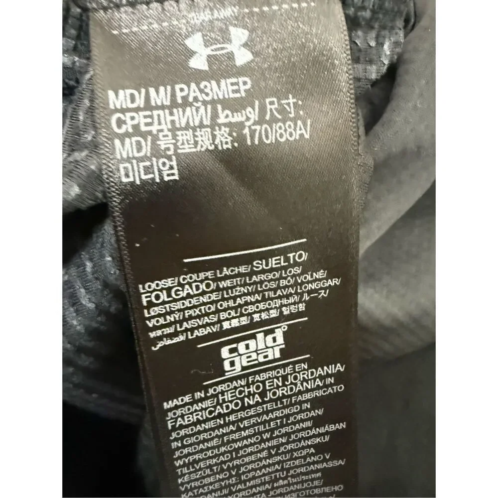 Under Armour ColdGear Infrared Grid Full Zip Hoodie Mens Hooded Jacket 1281321 B